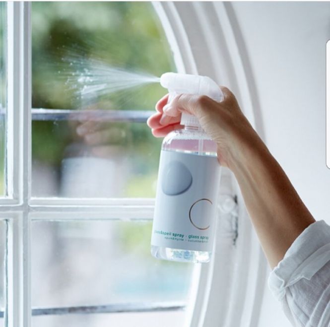 Hovedbilde C-glass & speilspray.  500ml.