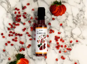 Hovedbilde Kremet balsamicoeddik med granateple og jordbær ...