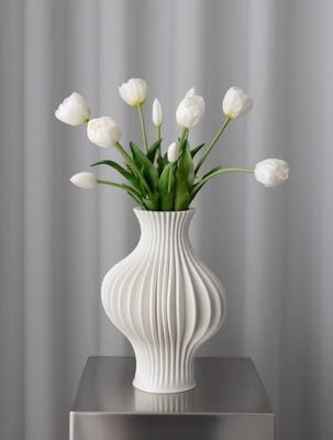 Hvite Tulip Bouquet 2 Bundles