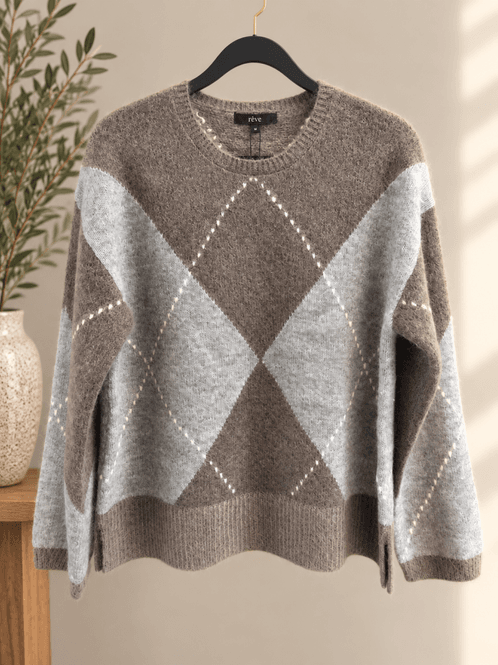 Hovedbilde Soline sweater - Moon Rock  