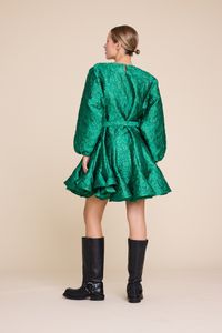 Hovedbilde Poppi Metallic Dress Grønn