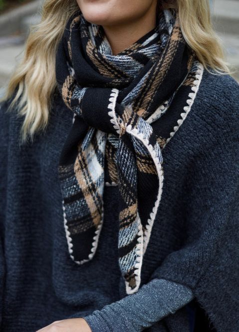 Hovedbilde BCLEONI chequered scarf
