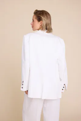 The Kid Linen Blazer hvit