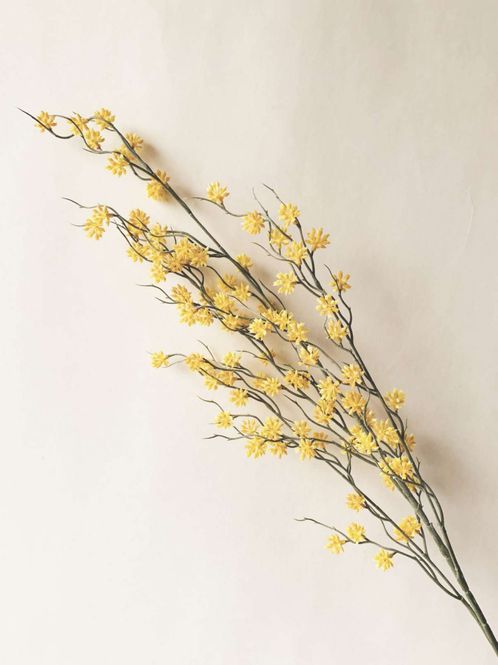 Hovedbilde Gren med gule blomster 91 cm